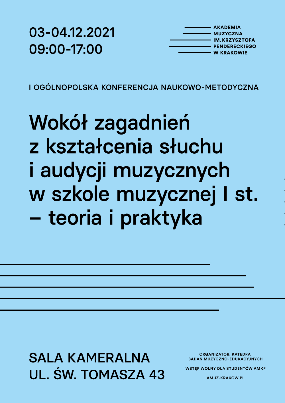 AMKP Akademia Muzyczna im. Krzysztofa Pendereckiego w Krakowie