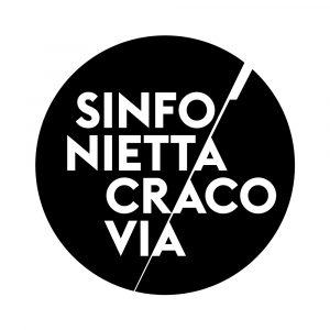 Logo Orkiestry Sinfonietta Cracovia. Kliknięcie przenosi na stronę sinfonietta.pl